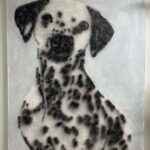 Sang Heon Lee Instagram - Bought a piece, made a piece 🎨🖼️🧑‍🎨 Dalmatian/Artist: @ricardopassaporte Gallery: @duartesequeiragallery Mint/Blueberry Ice cream: @sangheonleesh Sensei/Teacher/스승님: @soohyo_ @kimsoohyo Seoul, South Korea