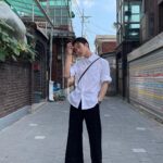 Sang Heon Lee Instagram - Final day for Seoul fashion week with @liesangbong @liecollection_ @chungchunglie @seoulfashionweek_official @monami_official #seoulfashionweek #liecollection #liesangbong #lie #서울패션위크 #이상봉 #이청청 #라이컬렉션 Seoul Fashion Week Official - 서울패션위크