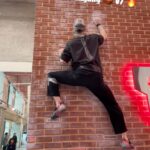 Sang Heon Lee Instagram - Nothing to see here, just me climbing a brick wall 🤷‍♂️🧱🥵🔥 Fun fact, the wall wasn’t meant for climbing but one of the route setters for the gym managed to climb it and graded it a V7. Ever since, people come to the gym to try out their finger strength. Climbing really helps me heal and grow strong, mentally and physically. Drops all the negative thoughts in my head and I get to solely focus on one thing. Same feeling as anyone who enjoys going for a hike, swim, paint, gym etc. I strongly recommend to choose a sport as one of your hobbies. I hope anyone who reads this gets some positive outcomes in their life. Stay strong, keep doing what you’re passionate about, dream big and be kind to others. Have a great day xo GYM: @sinchon_damjang Climbing clothes: @hitorii.design 신촌담장
