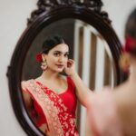 Saniya Iyappan Instagram - 🌹 Mua : @sajithandsujith Styling : @shantikrishna Saree : @milandesignkochi Draping : @drapist_daira 📷 : @a____p____t Assistant : @the._voyager_ Kochi, India