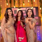 Saniya Shaikh Instagram - Desi Wine 🍷 Dancing With the gorgeous 💕 @shehnaazgill @bhumipednekar 🎶 : @qaranx @nikhitagandhiofficial 🎥 : @souravsharmaofficial @dollysingh @kushakapila @shibani_bedi @saregama_official @gimmickdigital