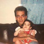 Sanjay Dutt Instagram - Your birthday will always be one of the greatest moments of my life, nothing lights up my world like you @trishaladutt! Happy Birthday my princess, Papa Dukes loves you! ❤️