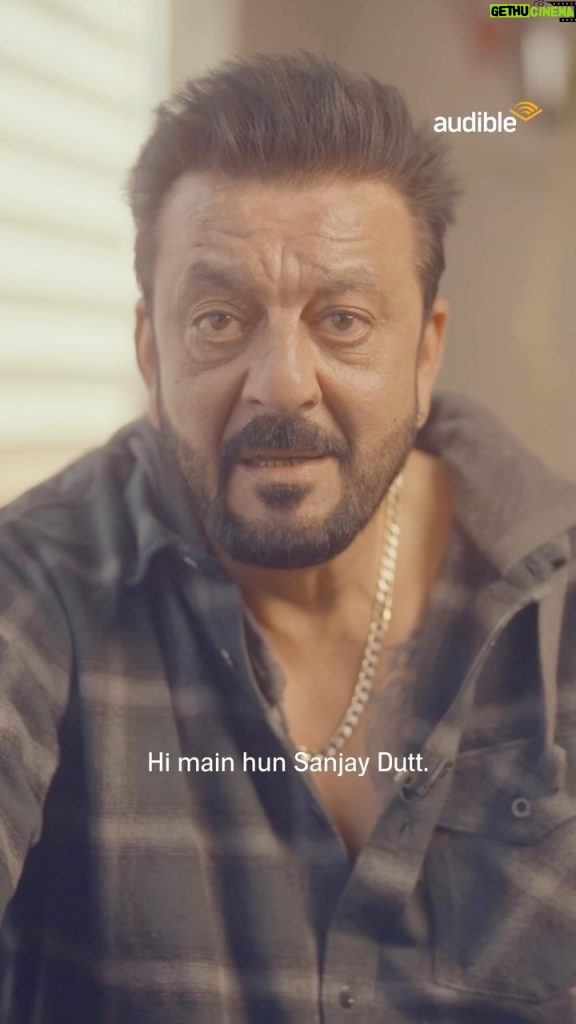 Sanjay Dutt Instagram - His story began way before the Ramayan and he is here to share it! Listen to Ravan Rising, a Hindi Audible Original, for free, with @duttsanjay as the older Ravan and @ishaankhatter as the younger self of Ravan only on @audible_in. Link in bio.