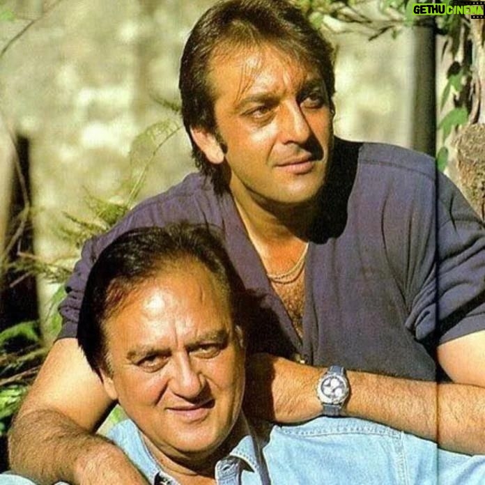 Sanjay Dutt Instagram - Through thick and thin, you were always there to guide and protect me. You were my strength, inspiration and support in every need... the best a son could ask for. You will always be in my heart Dad, I miss you! ❤️