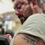 Sanjay Dutt Instagram - THE DEVIL WHISPERS "You can't withstand the storm." THE WARRIOR REPLIED "I am the storm." #duttstheway