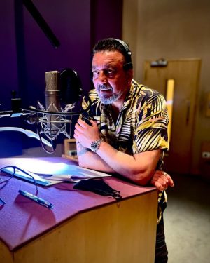 Sanjay Dutt Instagram - Adheera is back in action! The dubbing sessions are done for #KGFChapter2 and is on its way to theaters near you on 14th April 2022!