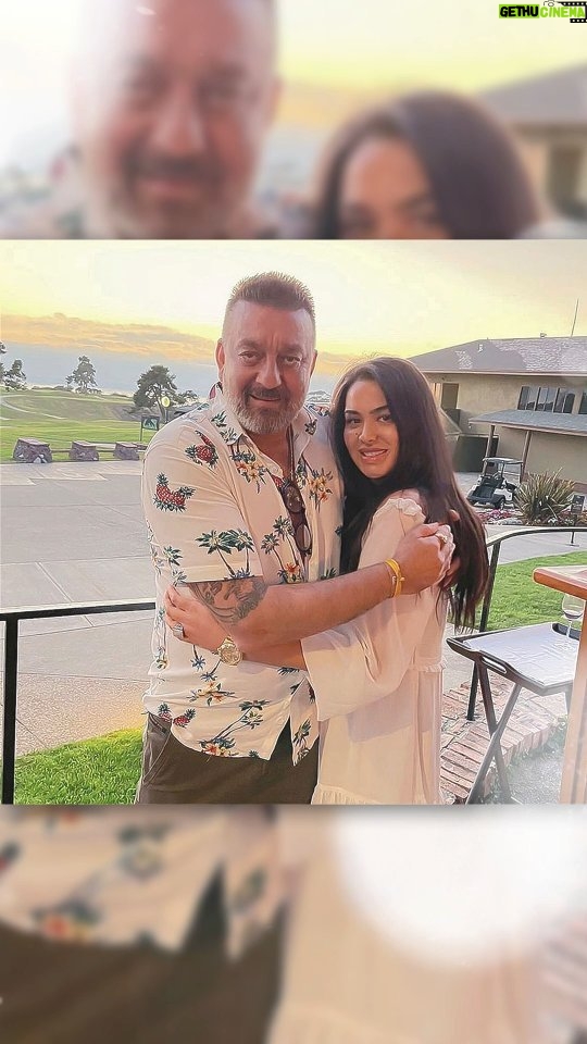 Sanjay Dutt Instagram - Happy birthday Princess! May God bless you with joy and success. Watching you grow fills my heart with pride. You are the shining star in my life, and I'm grateful for every moment we share. Happy birthday once again, my Princess. Always remember how deeply you are loved. @trishaladutt