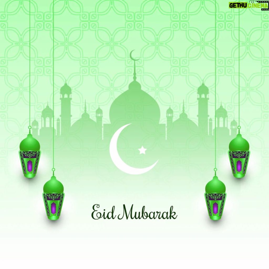 Sanjay Dutt Instagram - Wishing you a blessed and joyous Eid Al Adha filled with love and happiness. Eid Mubarak!