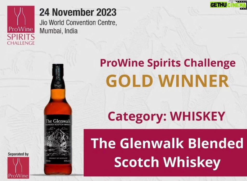 Sanjay Dutt Instagram - I’m overwhelmed to be the force behind this great success. My scotch winning the best in India means a lot to all of us. Thank you India & Congratulations @theglenwalk @mokksh_sani many more awards and brands to come in 2024...