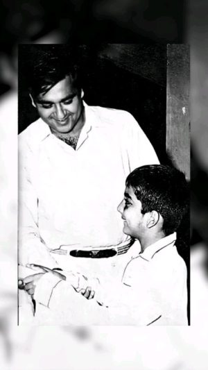 Sanjay Dutt Instagram - Miss you every day, Dad. Your wisdom and guidance continue to inspire me ♥️