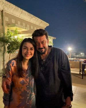 Sanjay Dutt Instagram - Happiest Birthday Anju! May God bless you with the best! You are my constant support system and you've been there for me throughout! Thank you for everything! Lots of love @namrata62