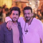 Sanjay Dutt Instagram - Life takes a full circle... Have previously worked with Sunny's dad Jai Singh ji and now @mesunnysingh and I are working together in #TheवरginTree. Sunny's dedication and focus towards his passion is as amazing as his dad's. Wishing him all the success and good luck!