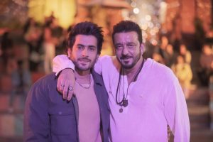 Sanjay Dutt Instagram - Life takes a full circle... Have previously worked with Sunny's dad Jai Singh ji and now @mesunnysingh and I are working together in #TheवरginTree. Sunny's dedication and focus towards his passion is as amazing as his dad's.
Wishing him all the success and good luck!