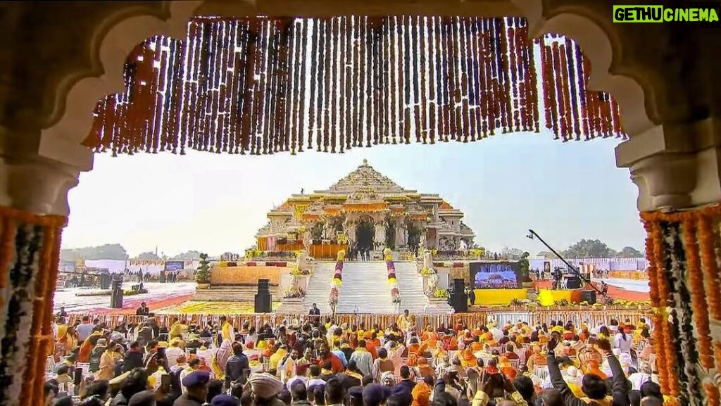 Sanjjanaa Instagram - I am so spiritually excalated to witness the most stunning ceremony, the “ #Pranpratishtha “ of Bhagwaan Ram in Ayodhya Ram Mandir! This day signifies a tremendous democratic triumph and exemplifies the incredible unity of our country. It’s truly heartwarming to see people and respected figures from diverse religious & varios successful backgrounds across India come together on this remarkable historic occasion. My heart is truely Longing for a stroke of serendipity to grace my journey to Ayodhya ... Oh, how my heart yearns! Hailing from a land steeped in history’s embrace, I can’t help but envision... the grandeur of a majestic temple dedicated to Lord Krishna as well , meticulously crafted in the sacred abode of his birth,in Mathura... It would undoubtedly become an ethereal spiritual goal for us all to visor , a divine sanctuary, captivating every persons soul in this mortal existence. I hope my dream of a beautiful construction of a tempel in Mathura for krishna bhagwaan also comes true in my life time of existence . Jai shree ram .... Jai jai shree krishna. #jaishreeram #ayodhyarammandir🚩 #unityindiversity #jaishreekrishna🙏 Karnataka, Bangalore