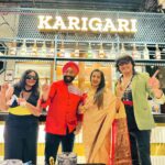 Sanjjanaa Instagram - So I happened to launch and host this wonderful meet and greet at @karigari.bangalore , #Karigari is an esteemed restaurant situated in #nammabengaluru , precisely within the #phoenixmallofasia , an illustrious and colossal shopping complex. Within its premises, this restaurant presents an unparalleled dining affair, skillfully intertwining traditional Indian gastronomy with contemporary culinary methods. Karigari is known for its extensive menu curated by the esteemed celebrity chef @chefharpalsokhi . I am a very big foodie. I try to control myself a lot, but however, I sometimes really indulge in watching the recipes on YouTube on the very famous cookery show Namak Shamak by @chefharpalsokhi , harpal ji your recipes are so awesome. I have to tell you. You have magic in your golden fingers. This menu proudly presents a diverse selection of genuine Indian delicacies, each representing the distinct flavors from different regions across the country. My list had an invitation for just 10 people including my family, as I have evolved into becoming an introvert and I don’t believe in inviting hundreds of people whom I’m not close to , thanx @official_gurukiran ji , @laxmikrishnaofficial , @satishcadaboms , @geetika_bindana_ , @fodyssey & @amritadembla each and every one of your presence was so special and heartwarming ❤️ What caught my eye is there “suhaag raat ki kheer & mirchy ka halwa ... Not to forget there charcoal cheeze unique Paratha “ … and each and every dish was truely to crave for . In addition to the delectable food, Karigari offers excellent service, ensuring that guests have a memorable dining experience. The staff is attentive, knowledgeable, and ready to assist with any special requests or dietary requirements. finally, what added a very emotional touch to this Event is the saree that I am wearing is given to me by my mother-in-law, and she used her young days … The blessing of the elders, really keep a smile on our face ❤️ Jewellry is from my real Jewellry collection .