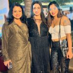 Sanjjanaa Instagram - Its Wonderful to be featured in today’s times of India ❤️@bangalore_times , it was a beautiful night of Glits and glamour and a lot a lot a lot of food @bangaloretimes.food , it was a lovely event organised by team Times Of India. Hats of your effort #toi . @ss_makeover_by_suha did my hair & make up , and my ravishing outfit was designed by @iyra_designstudio , my make up partners @official_dermacol_india , I was accessorised by @thanyafashion . Bengaluru is known for its vibrant social scene and entrepreneurial spirit. It's wonderful to see so many socialites and achievers coming together in the city. Congratulations to all the winners for their successful restaurant ventures in Namma ooru Bengaluru! The city's food scene is diverse and exciting, offering a wide range of culinary experiences for residents and visitors alike. Bangalore, India