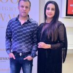 Sanjjanaa Instagram - Yesterday night was absolutely bliss as I happened to visit @timesfoodnightlife , event organised by the team of @bangalore_times …. I happened to bump into a lot of friends it was super fun , I am on a new diet, trying to restrict myself from overeating , so I hardly could indulged in lot in food but I am telling you this widespread of vegetarian food last night was to die for , there were easily about 600+ dishes spread across by all the winners of this year of the #timesfoodguide … My jewellery was by @thanyafashion It was Make Up Artist Suhas effort that made me look so beautiful @ss_makeover_by_suha My super sensational costume was by @iyra_designstudio 🥰 Karnataka, Bangalore