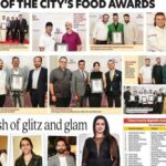 Sanjjanaa Instagram – Its Wonderful to be featured in today’s times of India ❤️@bangalore_times , it was a beautiful night of Glits and glamour and a lot a lot a lot of food @bangaloretimes.food , 
it was a lovely event organised by team Times Of India. Hats of your effort #toi . 

@ss_makeover_by_suha  did my hair & make up , and my ravishing outfit was designed by @iyra_designstudio , my make up partners  @official_dermacol_india , I was accessorised by @thanyafashion . 

Bengaluru is known for its vibrant social scene and entrepreneurial spirit. It’s wonderful to see so many socialites and achievers coming together in the city. Congratulations to all the winners for their successful restaurant ventures in Namma ooru Bengaluru! The city’s food scene is diverse and exciting, offering a wide range of culinary experiences for residents and visitors alike. Bangalore, India