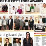 Sanjjanaa Instagram - Its Wonderful to be featured in today’s times of India ❤️@bangalore_times , it was a beautiful night of Glits and glamour and a lot a lot a lot of food @bangaloretimes.food , it was a lovely event organised by team Times Of India. Hats of your effort #toi . @ss_makeover_by_suha did my hair & make up , and my ravishing outfit was designed by @iyra_designstudio , my make up partners @official_dermacol_india , I was accessorised by @thanyafashion . Bengaluru is known for its vibrant social scene and entrepreneurial spirit. It's wonderful to see so many socialites and achievers coming together in the city. Congratulations to all the winners for their successful restaurant ventures in Namma ooru Bengaluru! The city's food scene is diverse and exciting, offering a wide range of culinary experiences for residents and visitors alike. Bangalore, India