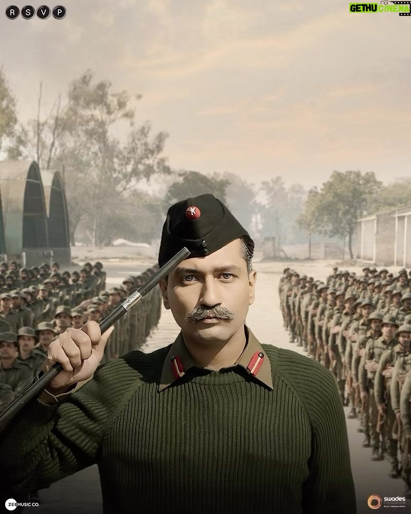 Sanya Malhotra Instagram - Sam Manekshaw, a soldier with unwavering dedication, adorned the role of Colonel of the 8th Gorkha Rifles with honour. 🇮🇳🎖🫡 #SamBahadur Trailer Out Now! #Samबहादुर in cinemas 1.12.2023 #SamIsHere @meghnagulzar @vickykaushal09 @fatimasanashaikh @ronnie.screwvala @mohdzeeshanayyub @neerajkabi @realgovindnamdev @aanjjan.srivastav @bhavani.iyer @ishantanus @rsvpmovies @maharrshshah @zeemusiccompany