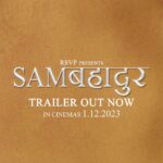 Sanya Malhotra Instagram - A true gentleman. But more than that, he was true to the nation! 🫡 #SamBahadur Trailer Out Now! #Samबहादुर in cinemas 1.12.2023 #SamIsHere @meghnagulzar @vickykaushal09 @fatimasanashaikh @ronnie.screwvala @mohdzeeshanayyub @neerajkabi @realgovindnamdev @aanjjan.srivastav @bhavani.iyer @ishantanus @rsvpmovies @maharrshshah @zeemusiccompany