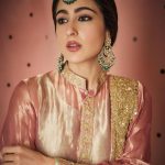 Sara Ali Khan Instagram – Thank you Badi Amma for the loveliest traditional Zardosi gold border 👸
Everyone knows she’s the epitome of grace and royalty- everyone always adored her 🥰
Thank you @manishmalhotraworld @manishmalhotra05 for recreating this style, adding your sparkle and giving it order 💝✨
And thank you @______iak______ for just being the most regally handsome brother in @raghavendra.rathore and posing with your sister who behaves like a recorder 🤣📹📸
And of course @rohanshrestha @adrianjacobsofficial @aasifahmedofficial a heartfelt special thanks is totally in order 🙏🏻🤗🫂