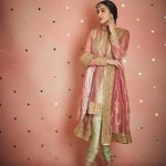 Sara Ali Khan Instagram - Thank you Badi Amma for the loveliest traditional Zardosi gold border 👸 Everyone knows she’s the epitome of grace and royalty- everyone always adored her 🥰 Thank you @manishmalhotraworld @manishmalhotra05 for recreating this style, adding your sparkle and giving it order 💝✨ And thank you @______iak______ for just being the most regally handsome brother in @raghavendra.rathore and posing with your sister who behaves like a recorder 🤣📹📸 And of course @rohanshrestha @adrianjacobsofficial @aasifahmedofficial a heartfelt special thanks is totally in order 🙏🏻🤗🫂