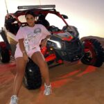 Sarah Fraisou Instagram - 🎖I love my fast life 💪🏻#dubai #picoftheday #desert #canam #play #sensation @dubaicanam @dubaicanam Dubai Arabian Desert