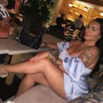 Sarah Fraisou Instagram – 💙Just Holiday #picoftheday #tunisia #fun #night #rolex #louboutin #prada #friends