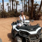 Sarah Fraisou Instagram - ✌🏻Simplement moi sur un quad ✌🏻#picoftheday #quad #fun #sun #marrakesh #girl #moto #frenchie Marrakech