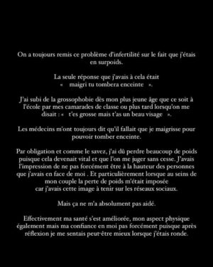 Sarah Fraisou Instagram - Tout est écrit dans ce post 😢 💔