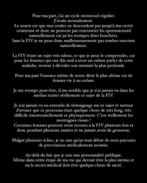Sarah Fraisou Instagram - Tout est écrit dans ce post 😢 💔