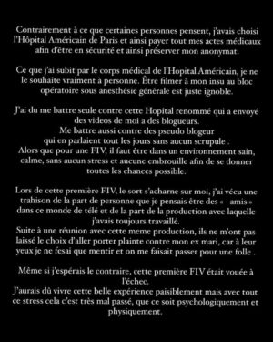 Sarah Fraisou Instagram - Tout est écrit dans ce post 😢 💔