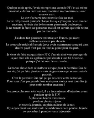 Sarah Fraisou Instagram - Tout est écrit dans ce post 😢 💔