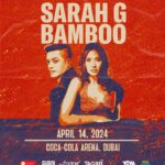 Sarah Geronimo Instagram - We’re ecstatic to reveal that phenomenal Filipino pop star, Sarah Geronimo and rock icon Bamboo, are joining forces to ignite the @cocacolaarena stage on Sunday 14 April! 🔥 Tickets are on sale now! Gear up for an electrifying collaboration from two of the Philippines’ biggest legends! 🎤✨ Presented by The Fridge, it’s a night you won’t want to miss! 🌟 Book your tickets via link in bio 🎟️ Coca-Cola Arena