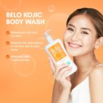 Sarah Geronimo Instagram – My all-time favorite body wash? Only #BeloKojic Body Wash. 🧡 Super bango talaga nito! Meron pang powerful combination of Kojic Acid + Tranexamic Acid na talagang nakaka brighten ng skin. Perfect din para sa mga may chicken skin, kaya i-try niyo na guys! @belo_essentials
