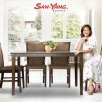 Sarah Geronimo Instagram - Definitely maSANYANG araw everyday kapag kasalo ang loved ones! This dining table from @sanyangfurnitureph lang ang kailangan ko for bonding moments with my family and friends. Find that perfect piece for your home at @sanyangfurnitureph!