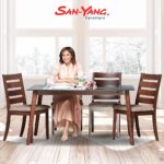 Sarah Geronimo Instagram - Grateful for each moment spent with family and friends. Kaya naman, I enjoy bonding over meals with my loved ones! These moments are made even more special with the right furniture from @sanyangfurnitureph 😍💕 At San-Yang, #YouAreHome