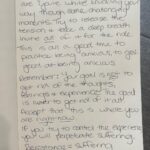 Sarah Jeffery Instagram - an offering to you all to say thanks for the support and love this year. these are some pages I have recently written for myself in moments of extreme discomfort and anxiety, and I refer back to them often to help me reframe and remind myself I have a choice in all this. I hope they can help you in challenging moments as well. 💛