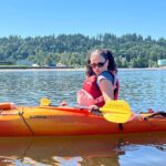 Sarah Jeffery Instagram - toying between captioning this “made this boat my bitch” and “instagram vs reality” Rocky Point Park