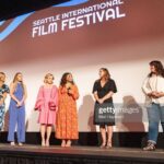 Sarah Jeffery Instagram - a sweet weekend in Seattle celebrating our film #yearofthefox 💐 this team is truly so special. big thank you to all my favorite people for coming to support, it means more than you’ll ever know 💓 swipe to see a really cute seal at the end