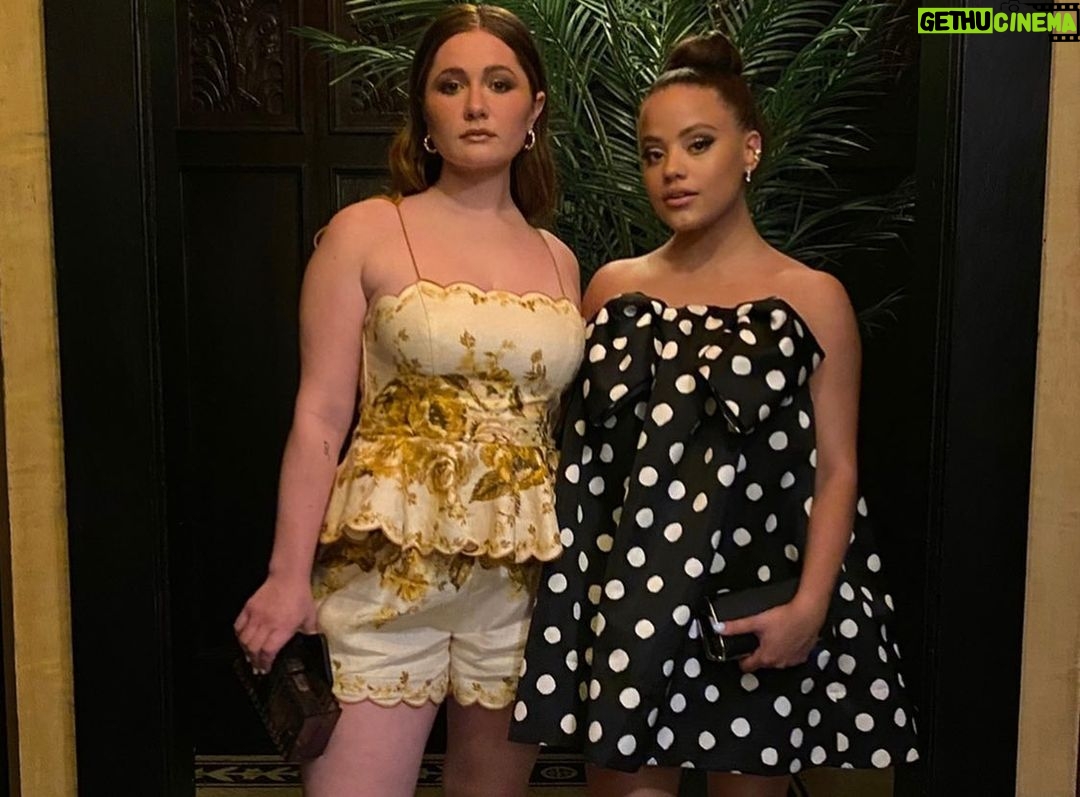Sarah Jeffery Instagram - she is the moment! Happy happy birthday to this virgo queen. you’re the most generous giving person I know and the first person I trust with Aux 🎀🥹🥰💘 Love ur not so secret admirer, Stashy 🫶