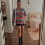 Sarah Jeffery Instagram - an outfit I didn’t hate