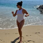 Sarah Jeffery Instagram - the pose is giving Barbie Y or N Laguna Beach, California