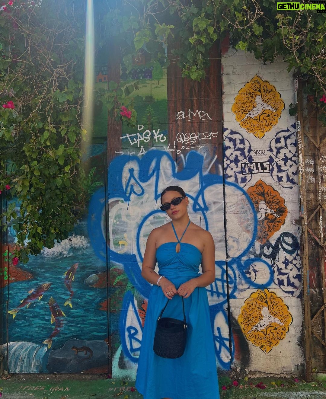Sarah Jeffery Instagram - summer in fall San Francisco, California