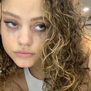Sarah Jeffery Instagram - horsing around