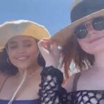 Sarah Jeffery Instagram - happy birthday to my adventure buddy and bestie ❣️ thank you for your constant thoughtfulness and kindness you’re a saint and I love u 🫂 xoxo - Stash ❤️
