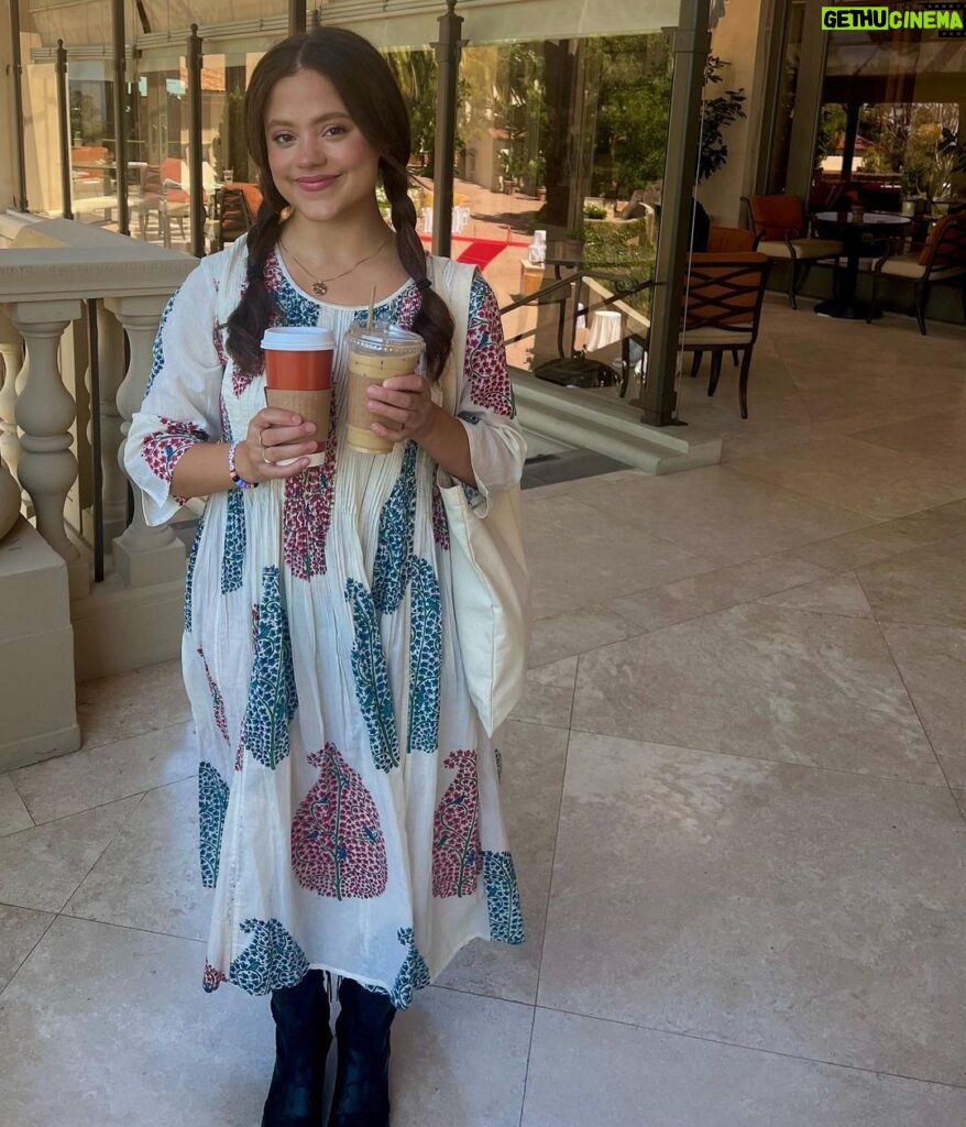 Sarah Jeffery Instagram - 1. caffeinated in OC 2. iconic fits 3. depresso espresso 4. see three 5. mocktails n cocktails with @nick_barasch 6. Disney pickle supremacy 7. 🐮👅