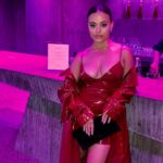 Sarah Jeffery Instagram - bestie and I left the valley 🙉 @armanibeauty