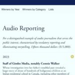 Sarah Jessica Parker Instagram - @_connie_walker and @gimletmedia Congratulations on your @pulitzerprizes The work is extraordinary!! X, SJ